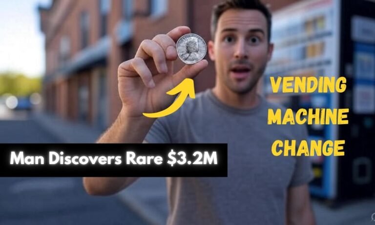Man Discovers Rare $3.2M Washington Quarter in Vending Machine Change
