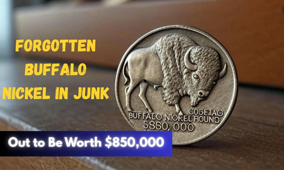 Forgotten Buffalo Nickel in Junk