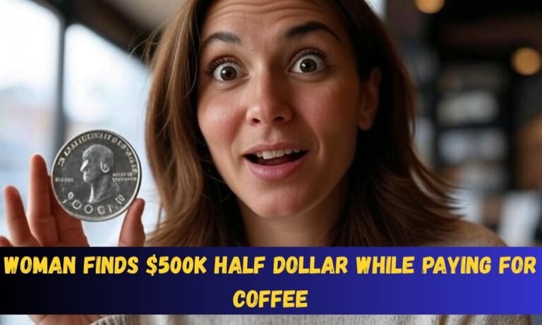 Woman Finds $500K Half Dollar While Paying for Coffee